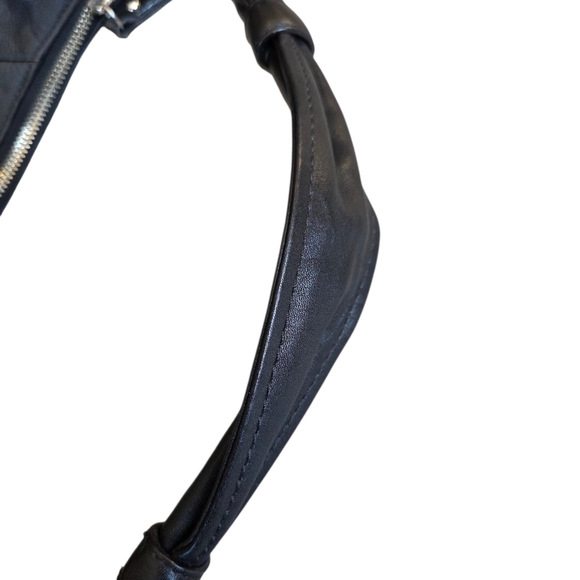 Coach Kristin Black Leather Hobo - Picture 8 of 12